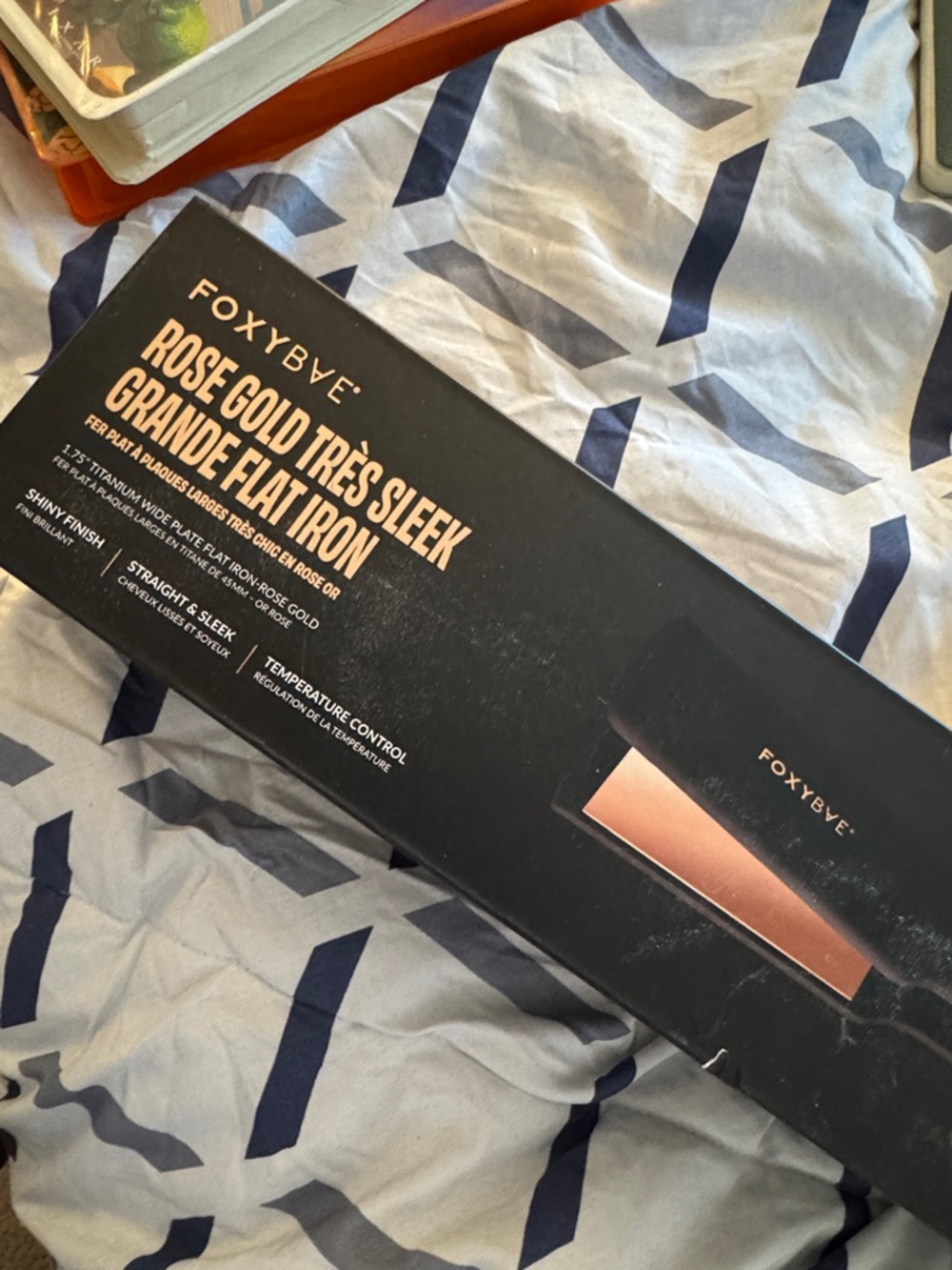 FOXYBAE Rose Gold Très Sleek Grande Flat Iron - Rose Gold